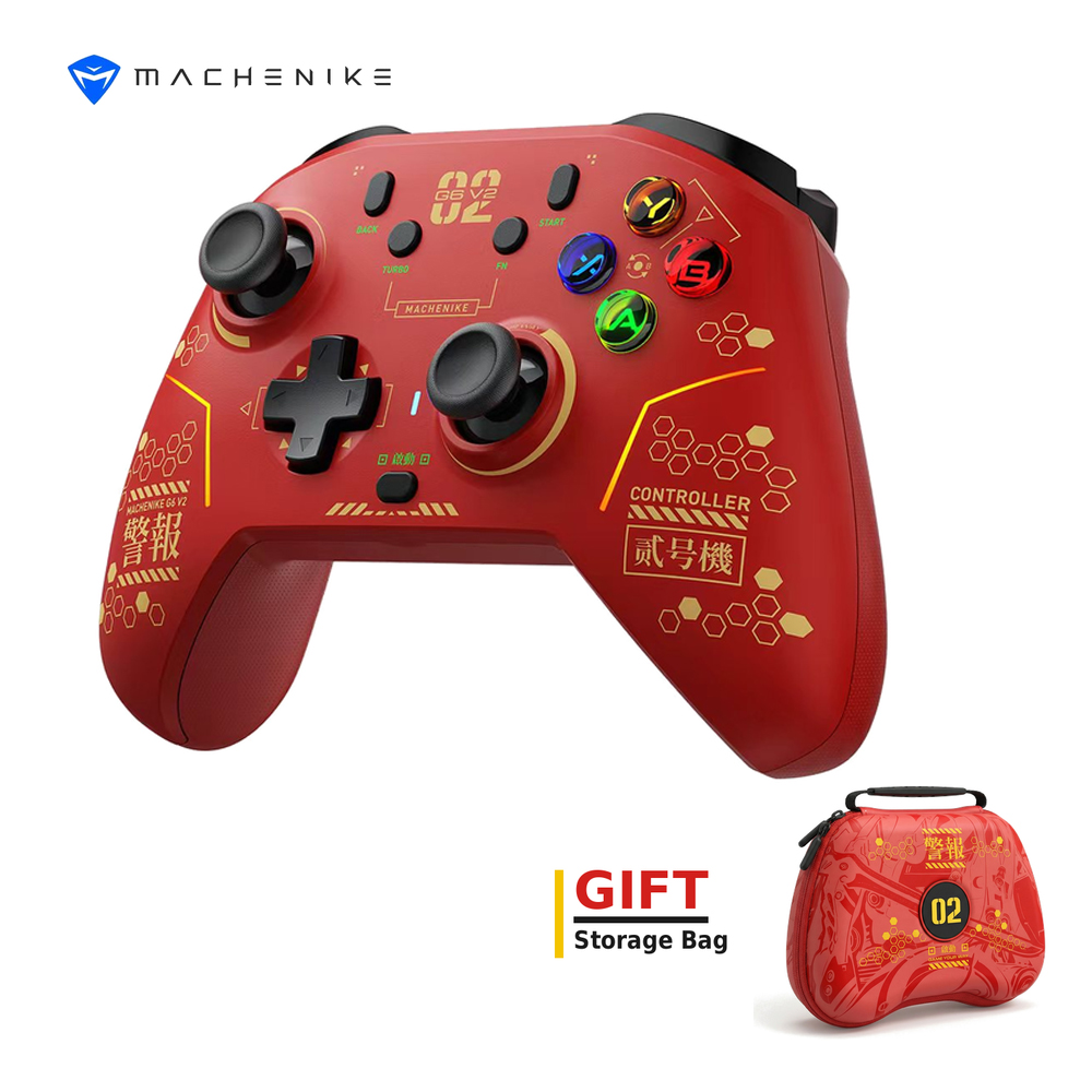 Gaming Keyboard Hall Effect - وحدة تحكم لاسلكية MACHENIKE G6V2 ثلاثية