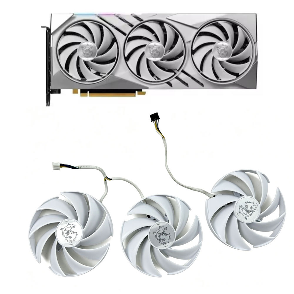 Nvidia Vga Rtx 4060 - مروحة تبريد جديدة 90 مم 4PIN