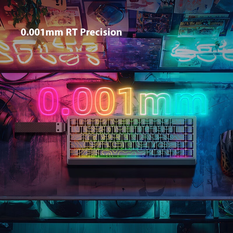 Gaming Keyboard Hall Effect Switches - IROK ND68 ND68Pro Hall Effect المغناطيسي