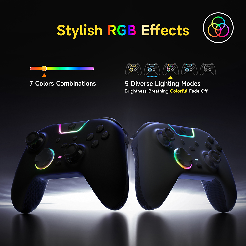 وحدة تحكم EasySMX X05 Pro Impu - مراجعة Gaming Keyboard Hall Effect وسعره