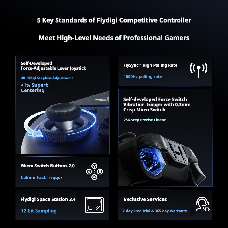 Flydigi Vader4 PRO وحدة تحكم ا - مراجعة Gaming Keyboard Hall Effect وسعره