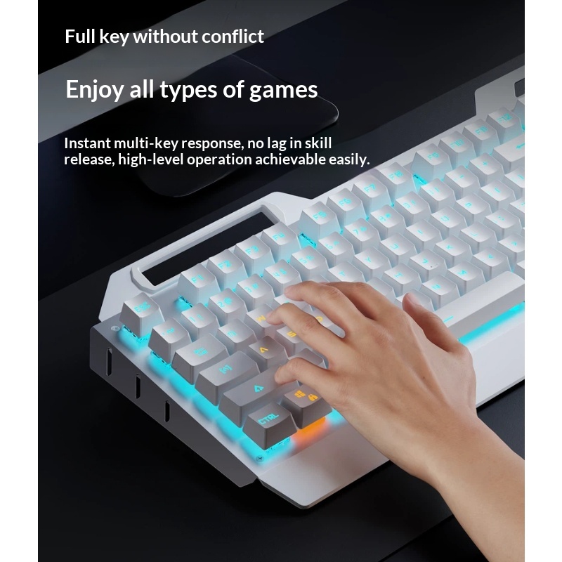 مجموعة لوحة مفاتيح ميكانيكية ل - مراجعة Gaming Keyboard Mouse And Headset Combo وسعره