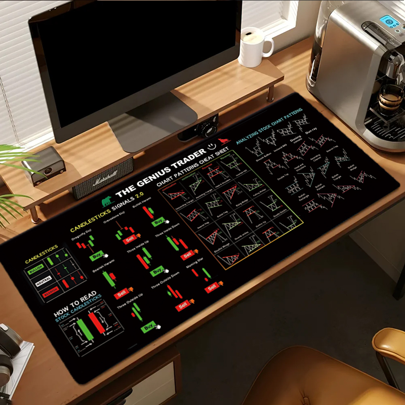 لوحة ماوس جلدية من EXCO Stock  - مراجعة Gaming Keyboard And Mouse Pad وسعره