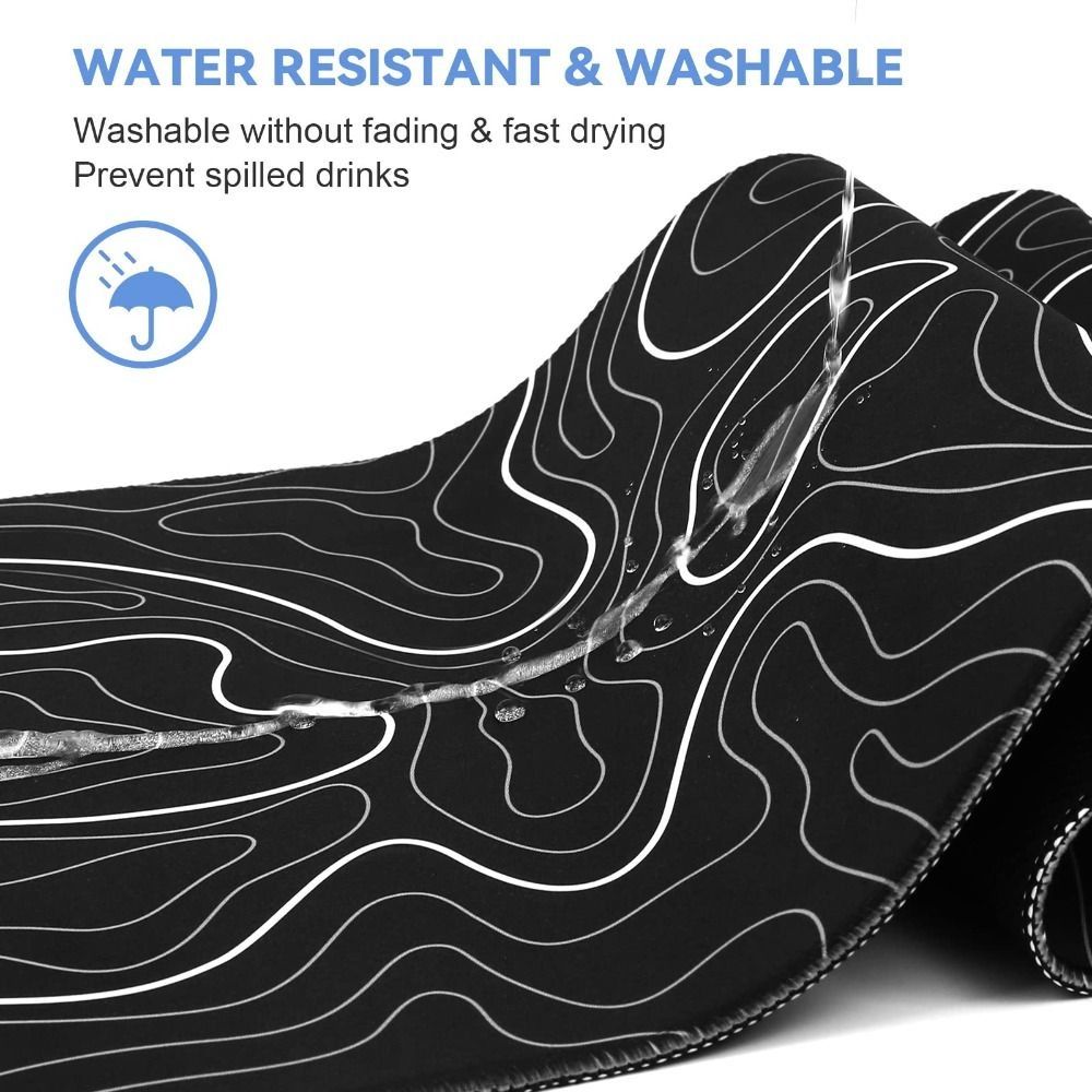 لوحة ماوس للألعاب احترافية بتص - مراجعة Gaming Keyboard And Mouse Pad وسعره