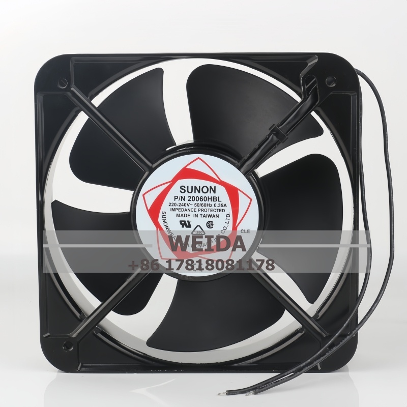 20060HBL الأصلي SUNON 200V AC2 - مراجعة Aluminum Case 65 وسعره
