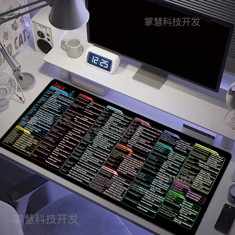 لوحة ماوس برمجة جافا الإسبانية - مراجعة Gaming Keyboard And Mouse Pad وسعره