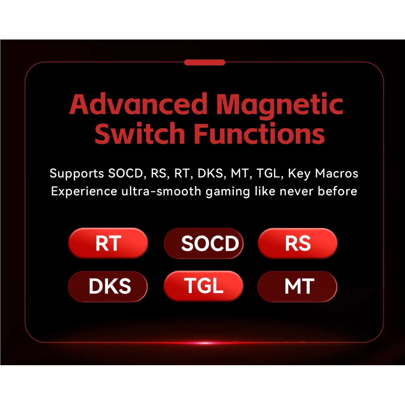 FGG MADLIONS MAD68 HE Hall Eff - مراجعة Gaming Keyboard Hall Effect Switches وسعره
