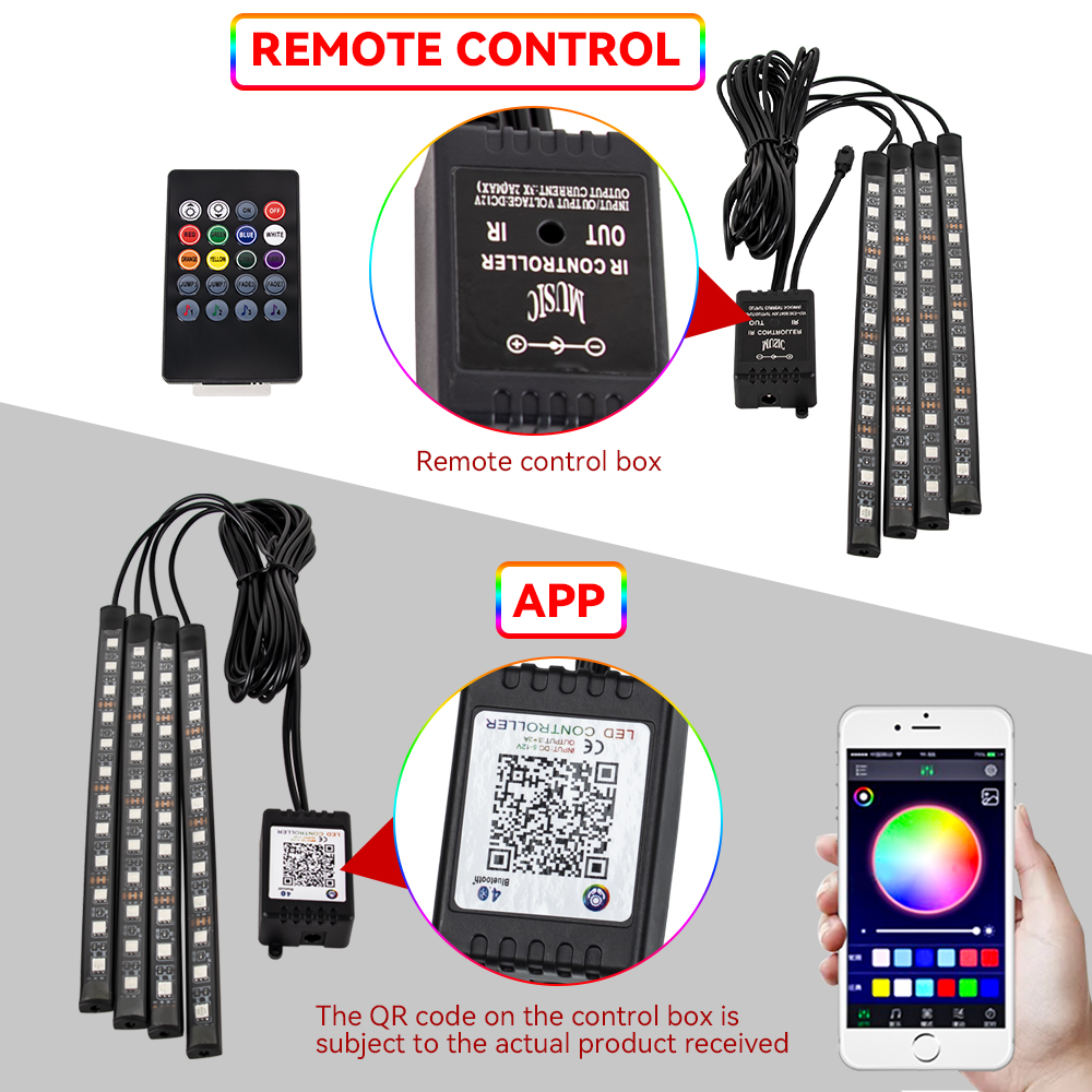 RGB دراجة نارية LED Underglow  - مراجعة Rgb Underglow Strip وسعره