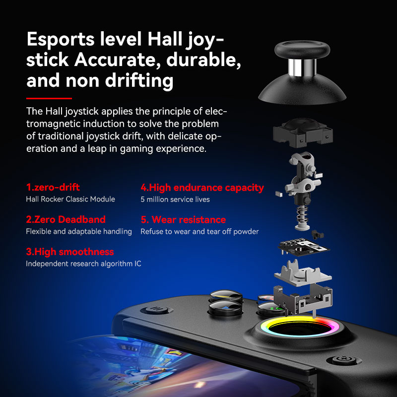 جهاز تحكم لاسلكي BSP D8 PRO RG - مراجعة Gaming Keyboard Hall Effect وسعره