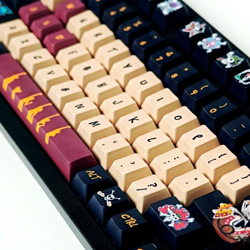 مجموعة أغطية مفاتيح بانداي ون  - مراجعة Gaming Keyboard He وسعره