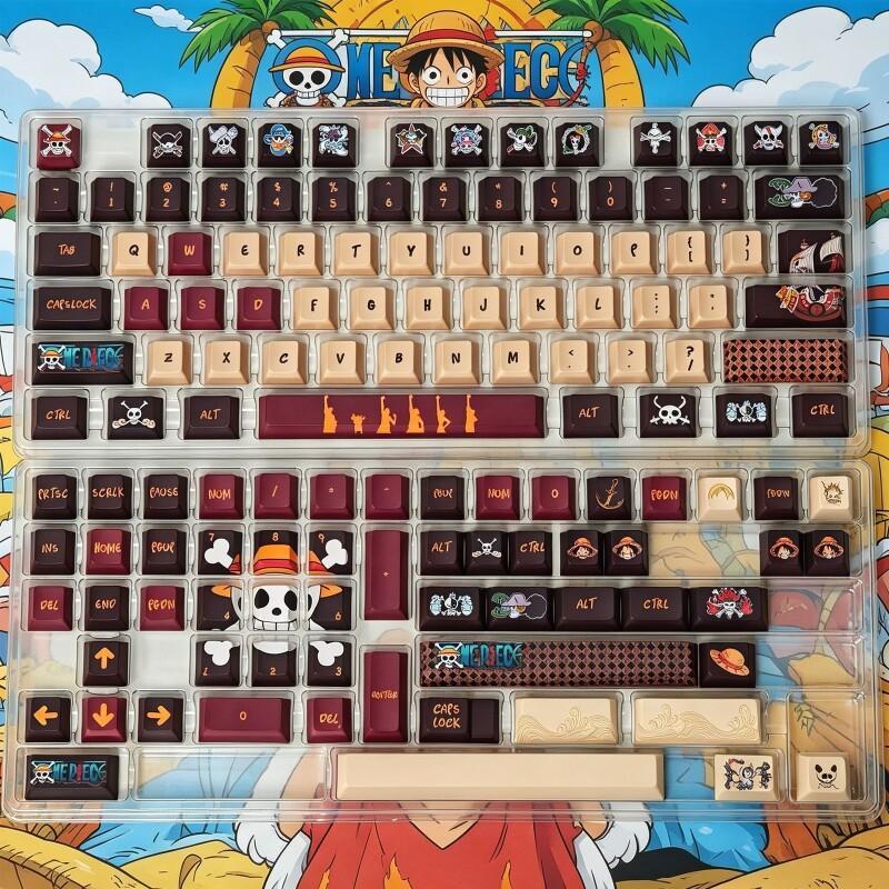مجموعة أغطية مفاتيح بانداي ون  - مراجعة Gaming Keyboard He وسعره