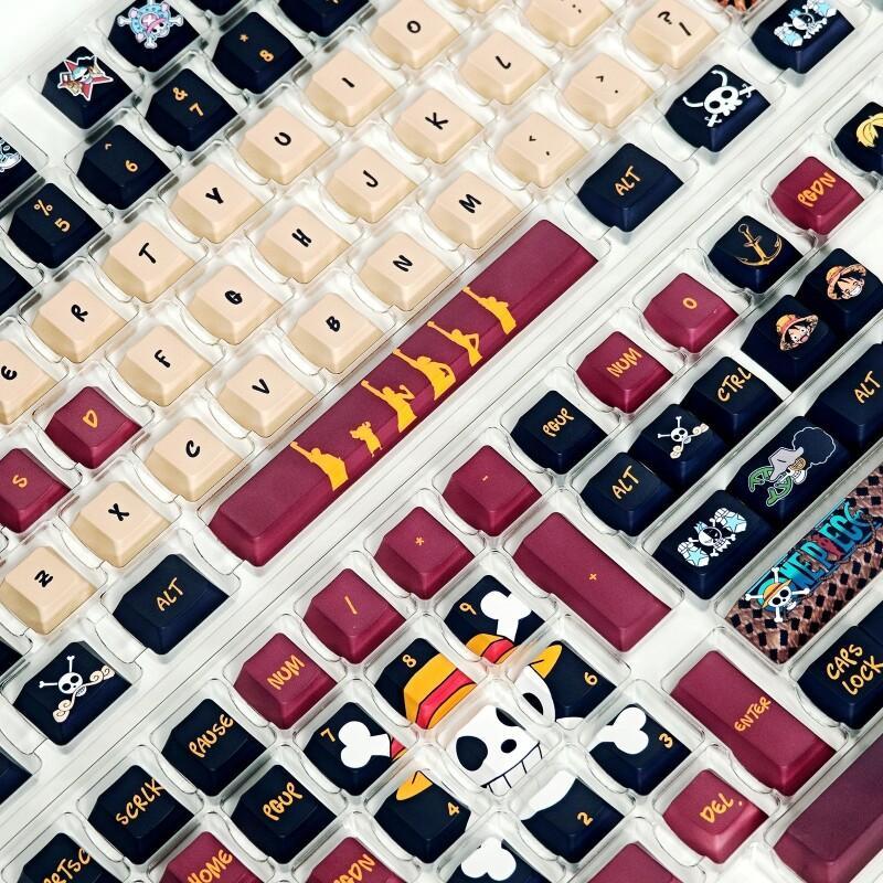 مجموعة أغطية مفاتيح بانداي ون  - مراجعة Gaming Keyboard He وسعره