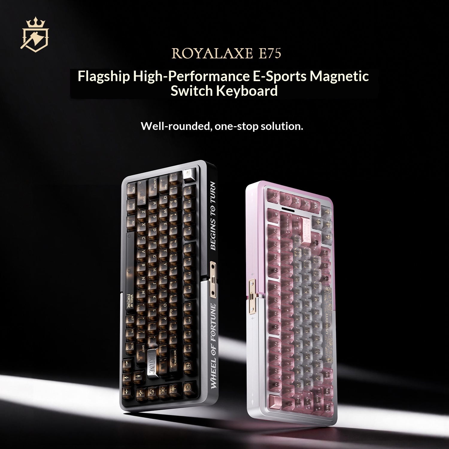 Royalaxe E75 HE غلاف من الألوم - مراجعة Gaming Keyboard Hall Effect Switches وسعره