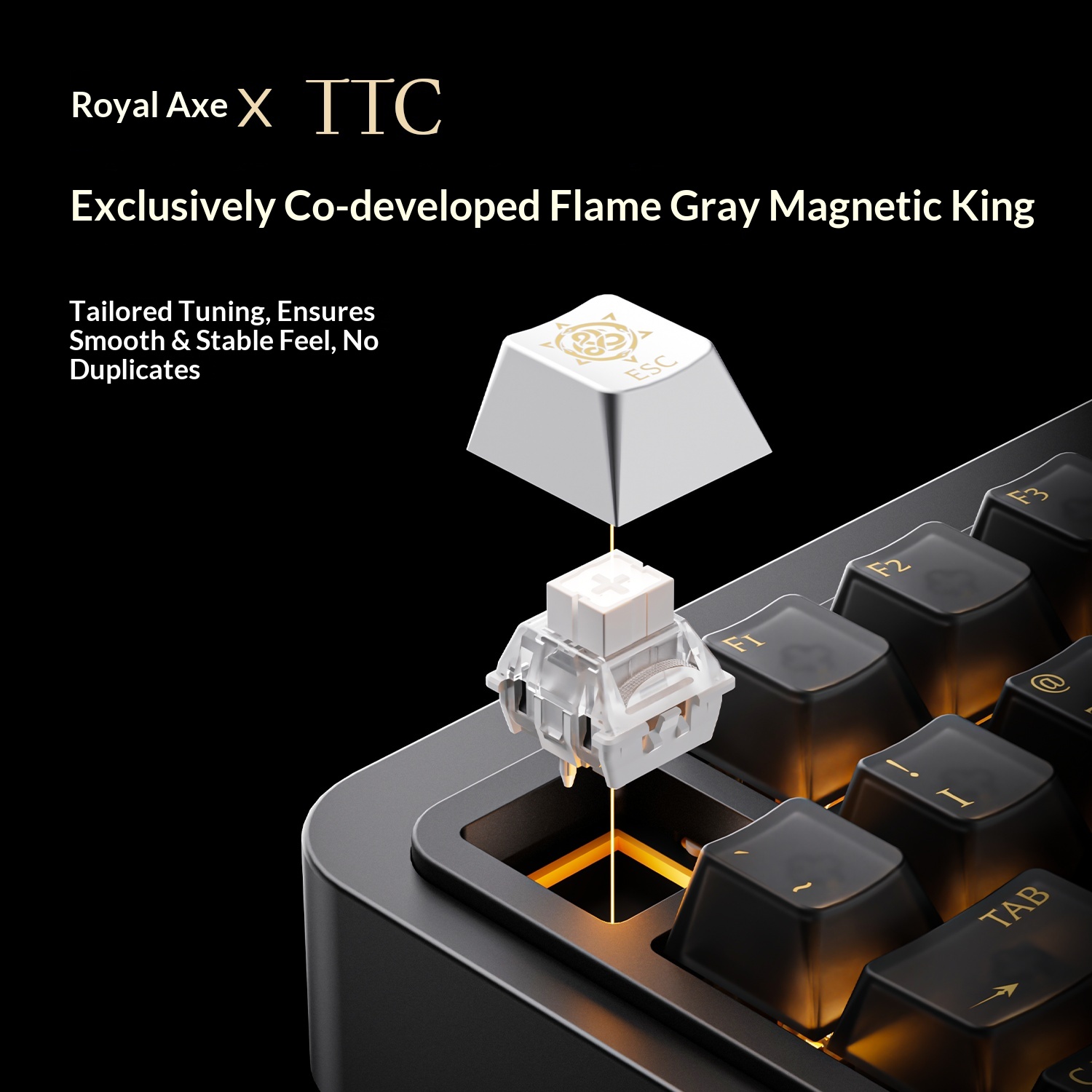 Royalaxe E75 HE غلاف من الألوم - مراجعة Gaming Keyboard Hall Effect Switches وسعره