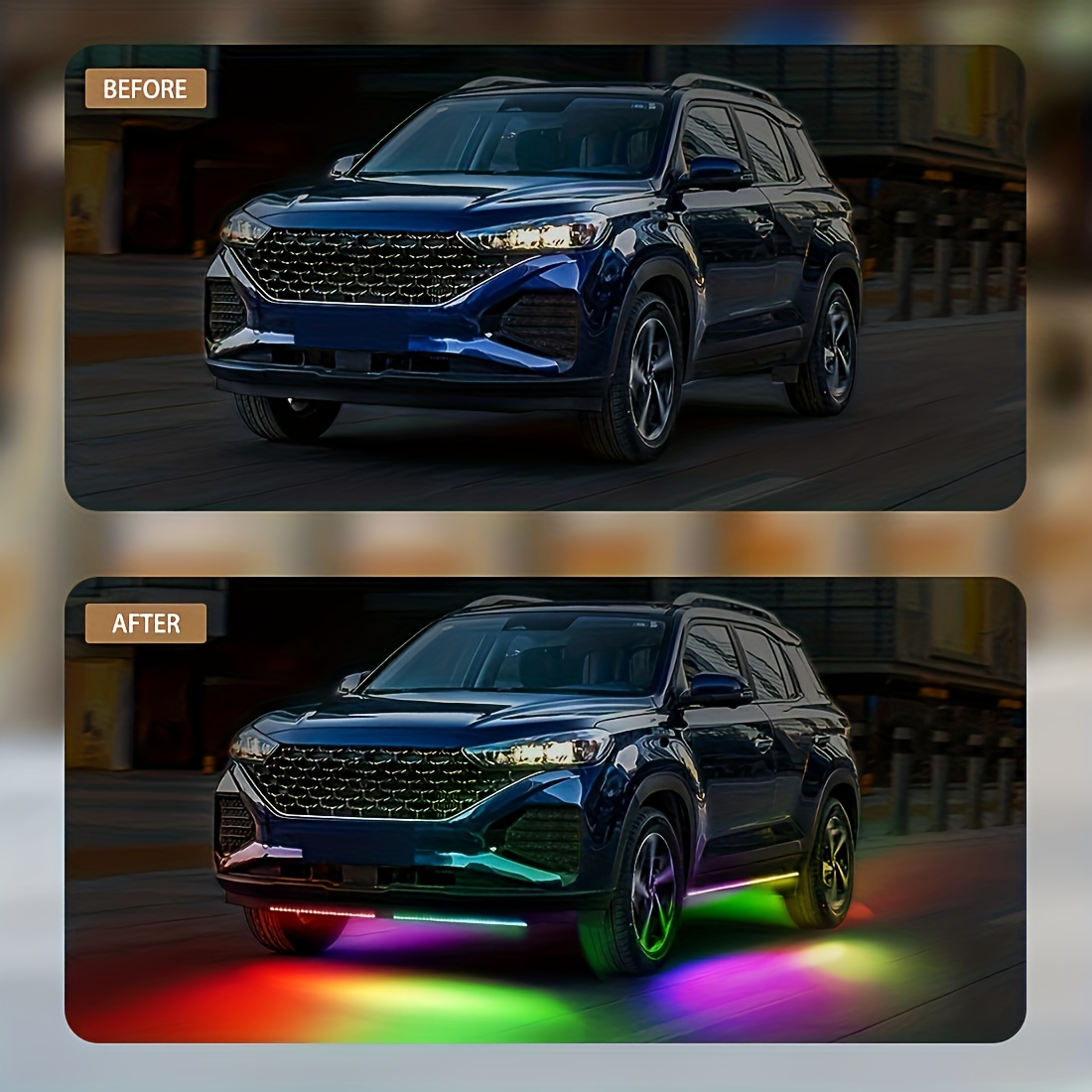 RGB مرنة سيارة Underglow شرائط - مراجعة Rgb Underglow Strip وسعره