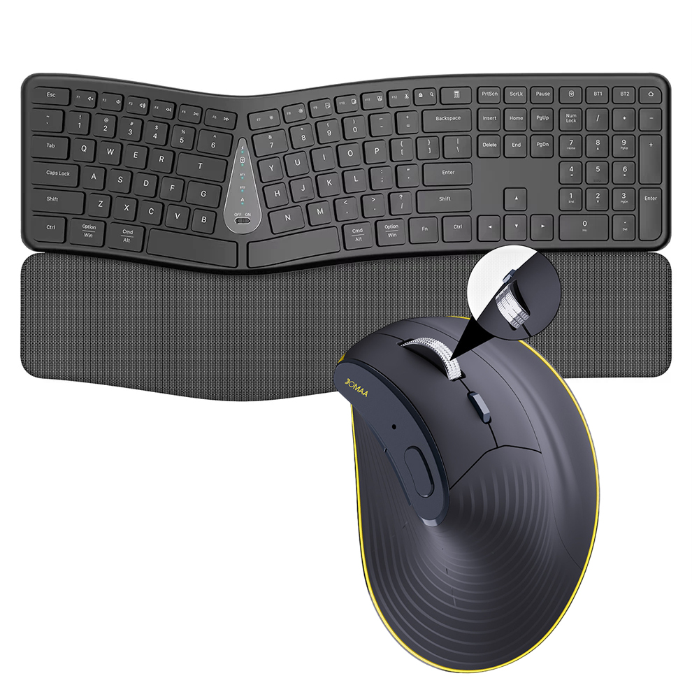 مجموعة ماوس لوحة مفاتيح لاسلكي - مراجعة Gaming Keyboard Mouse And Headset Combo وسعره