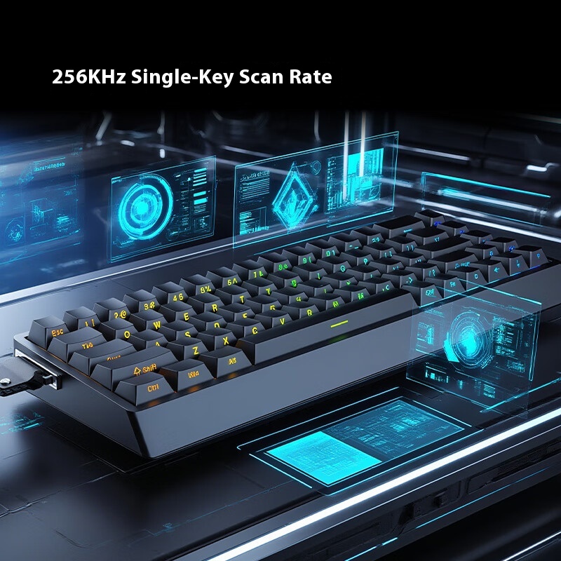 IROK ND68 ND68Pro Hall Effect  - مراجعة Gaming Keyboard Hall Effect Switches وسعره