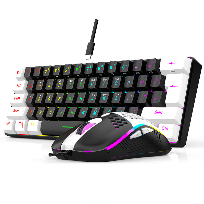 مجموعات لوحة مفاتيح وماوس للأل - مراجعة Gaming Keyboard Mouse And Headset Combo وسعره