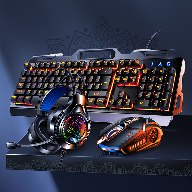 مجموعة ألعاب V2g5 مكونة من 3 ق - مراجعة Gaming Keyboard Mouse And Headset Combo وسعره
